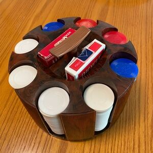 Vintage Poker Chip Carousel
